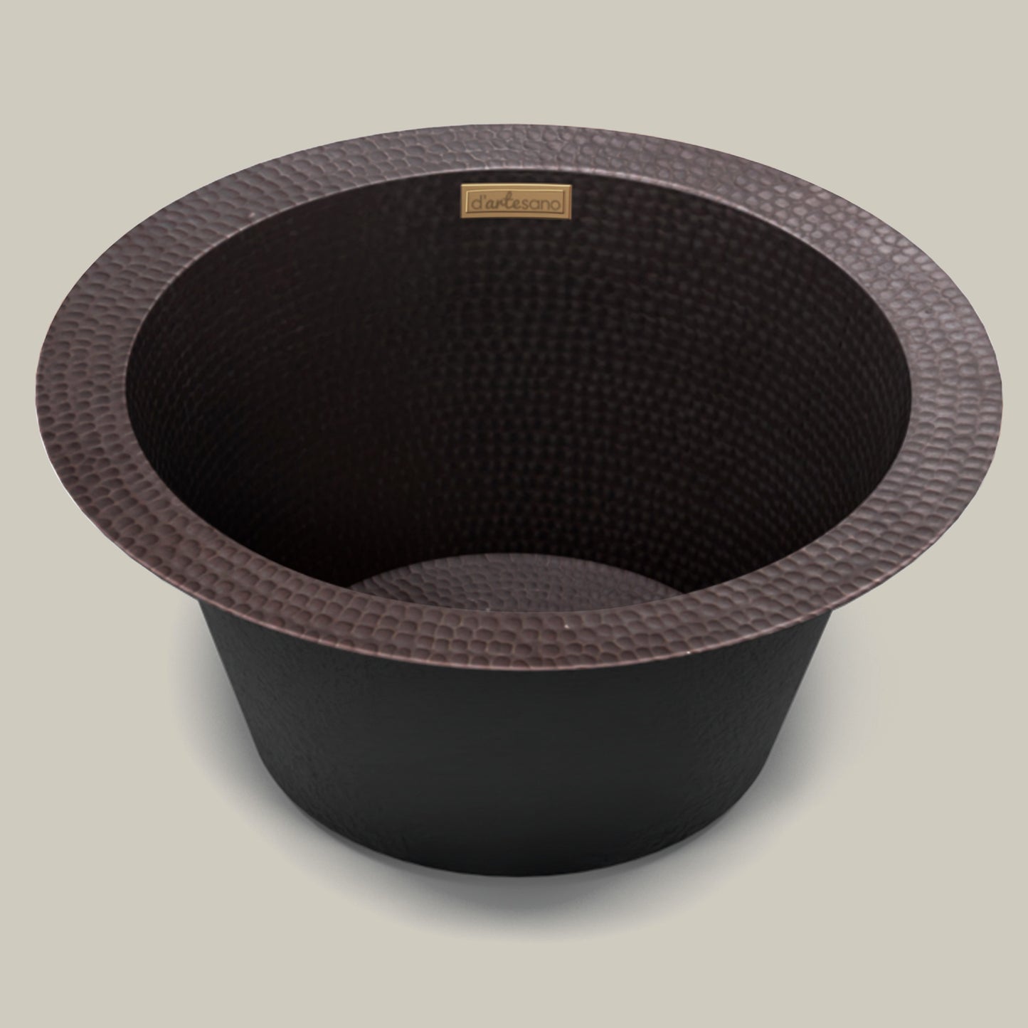 Premium Tarja Para Barra En Cobre Diseño Veggie