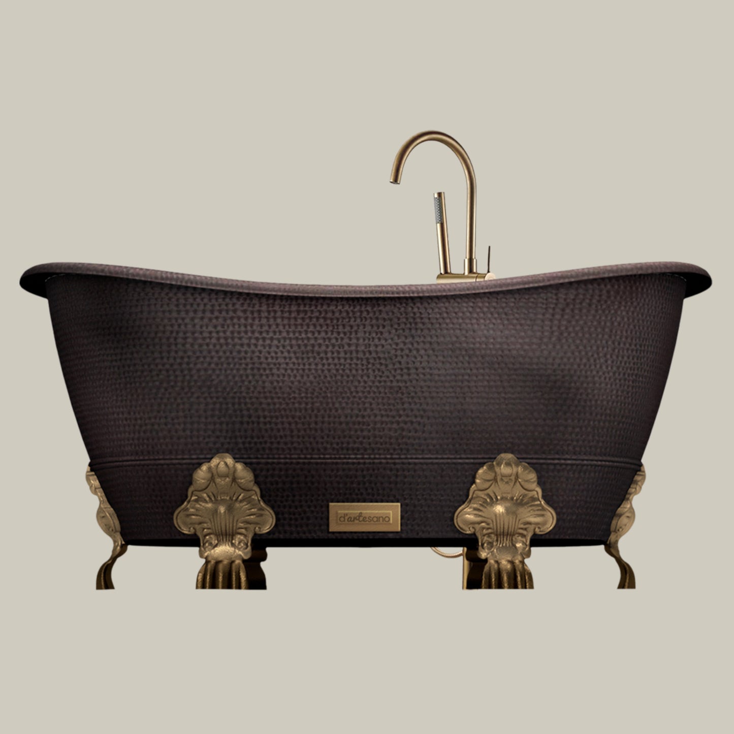 Premium Tina De Baño En Cobre Diseño Athenas