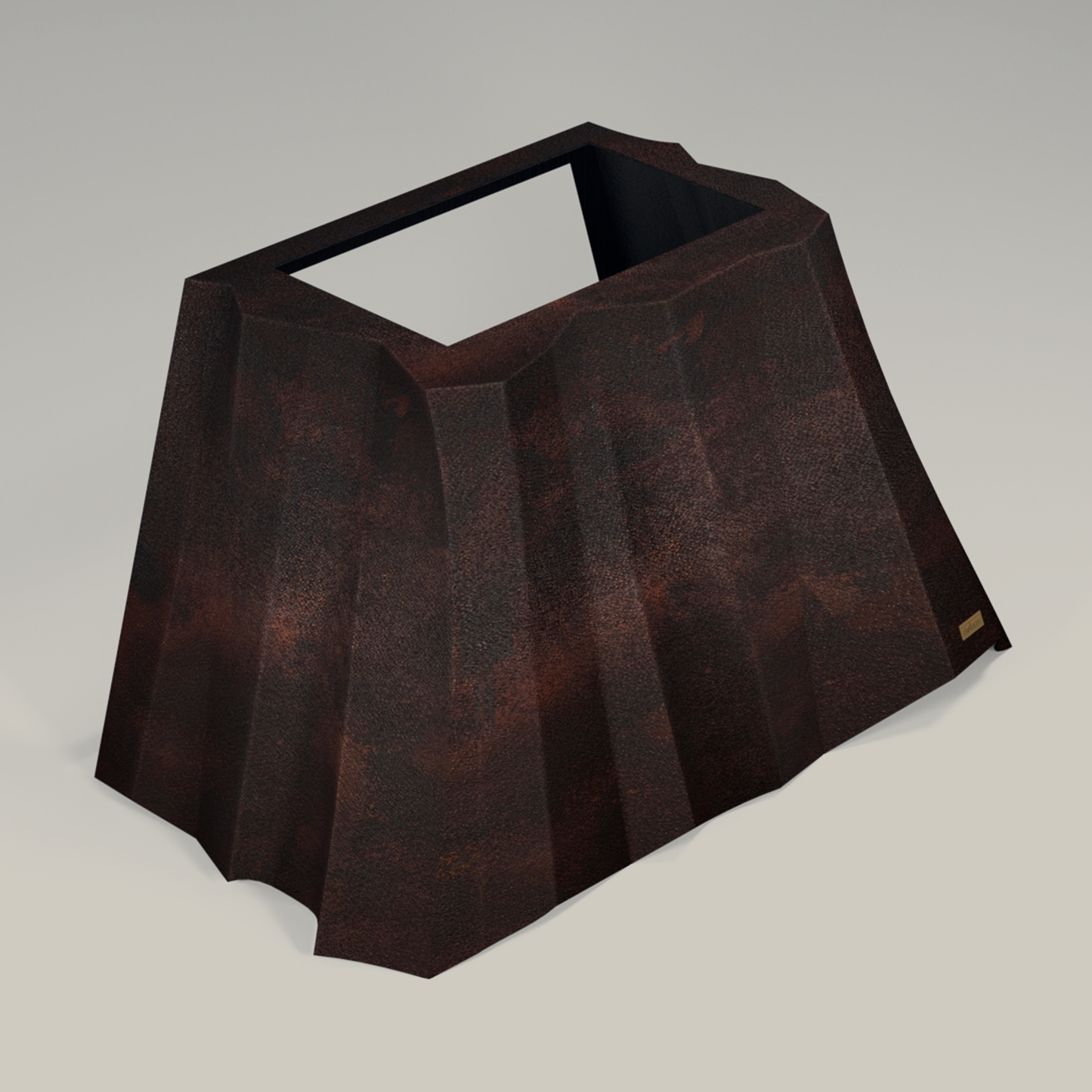 Premium Campana de Cocina Volcano para Muro en Cobre Diseño Sierra