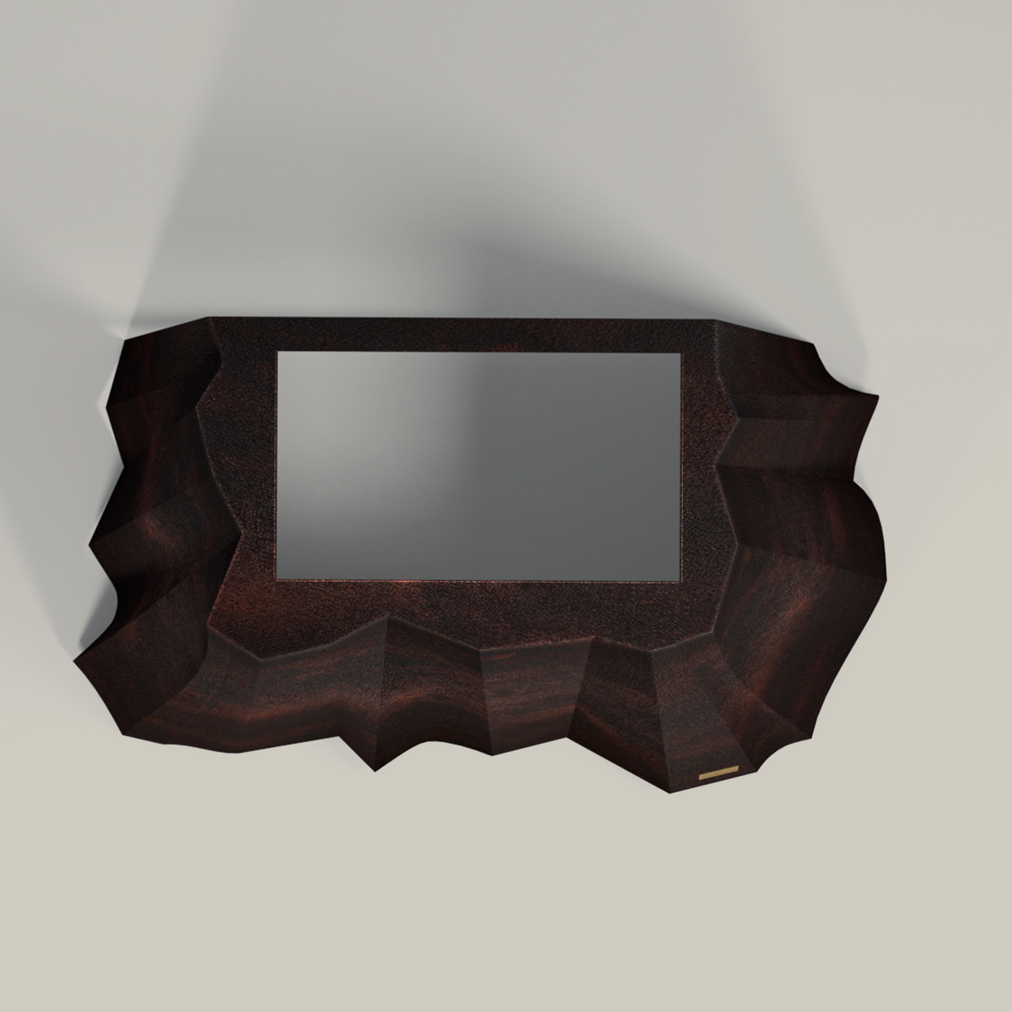 Premium Campana de Cocina Volcano para Muro en Cobre Diseño Sierra
