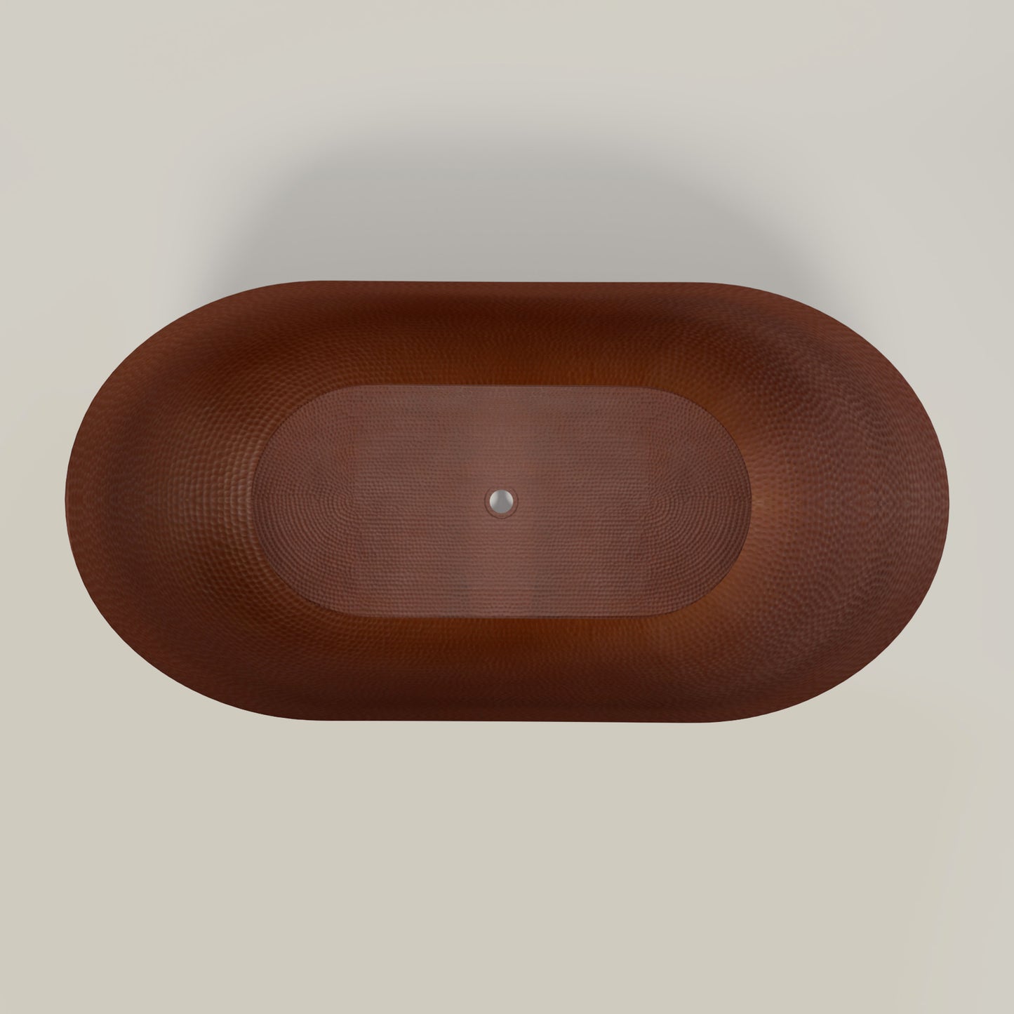 Premium Tina De Baño Con Doble Pared En Cobre Diseño Makoch