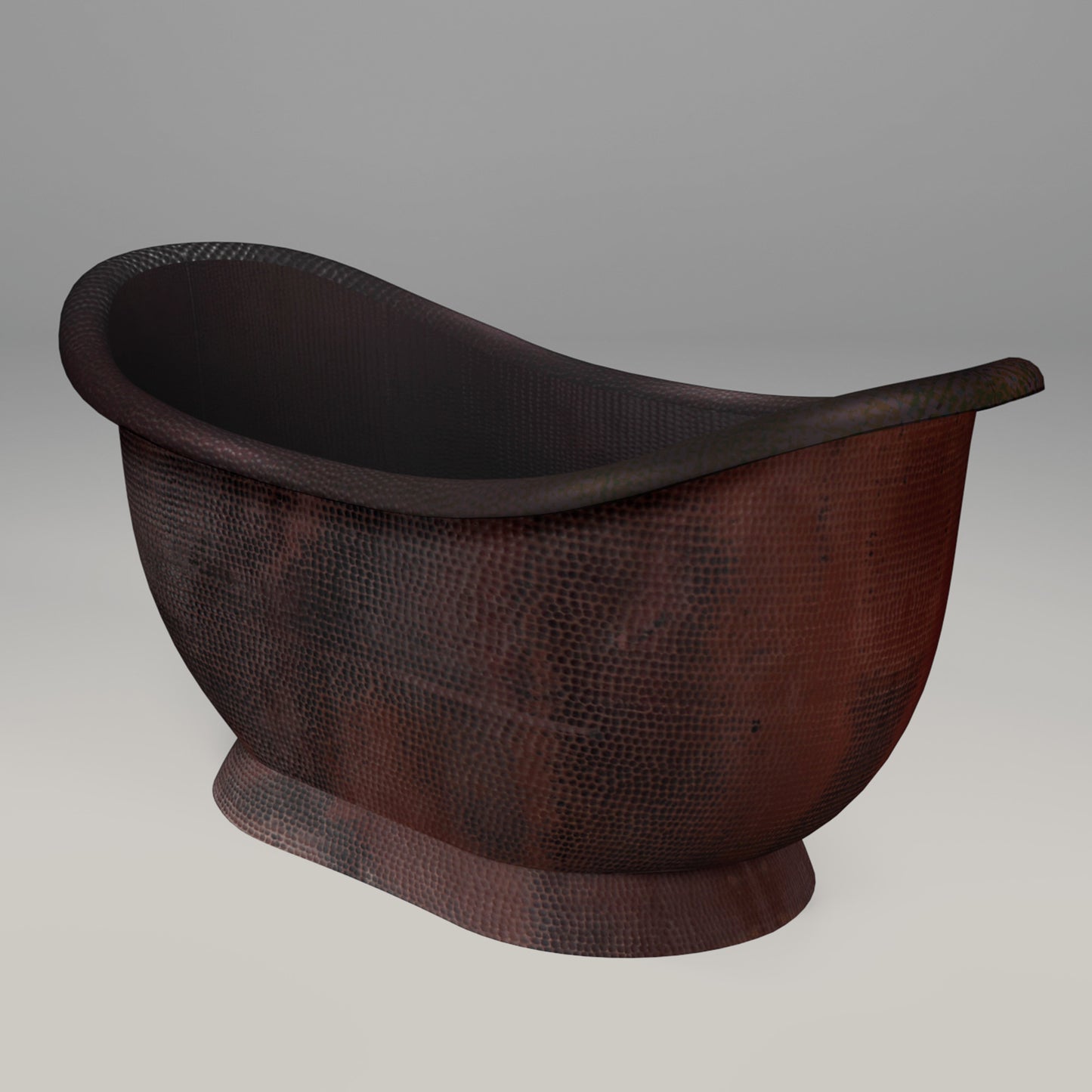 Premium Tina De Baño En Cobre Diseño Nichupté
