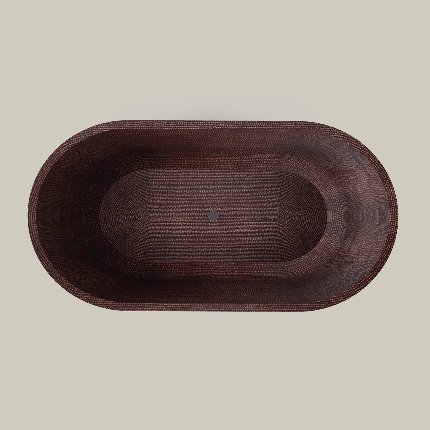 Premium Tina De Baño Con Doble Pared En Cobre Diseño Xicali