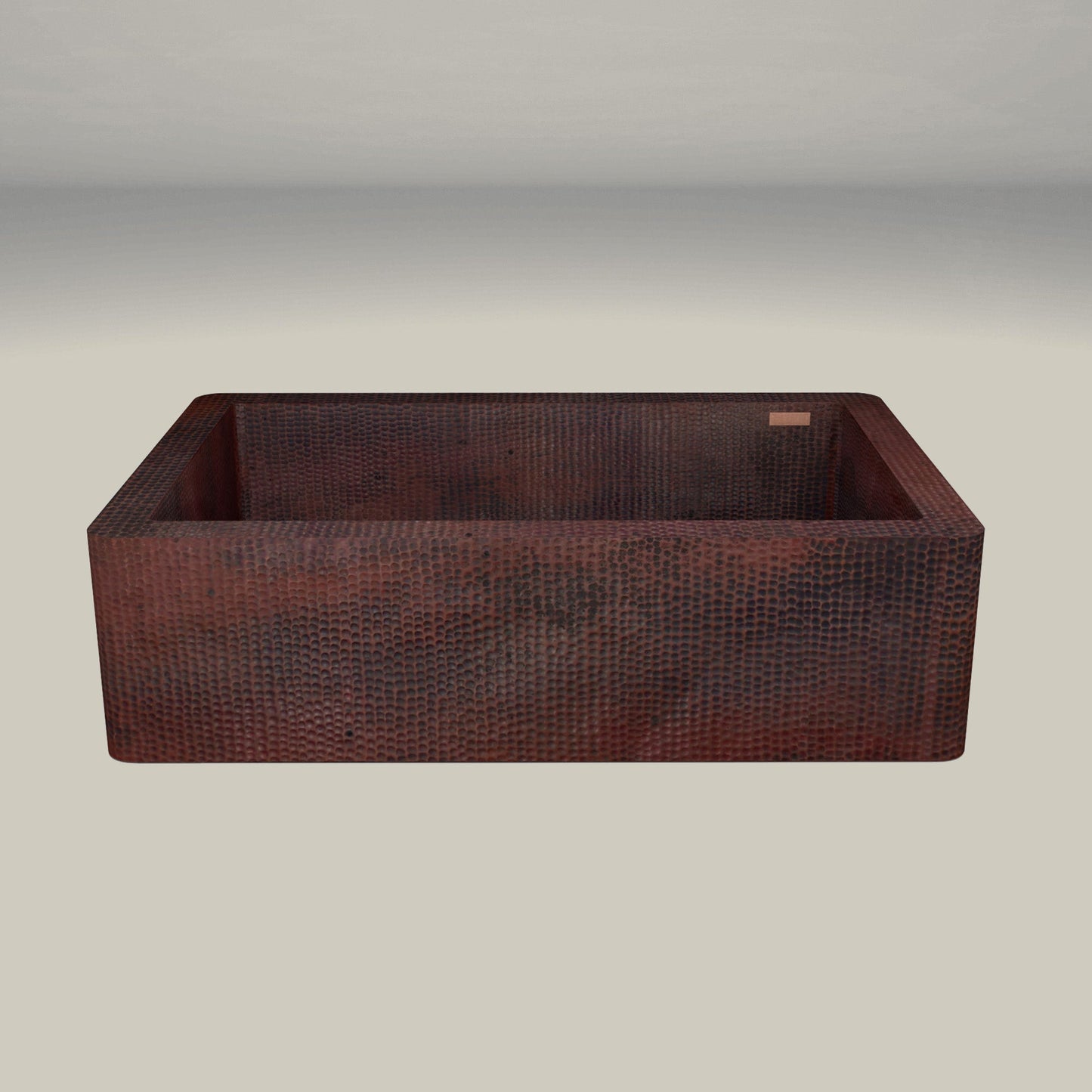 Premium Tarja De Cocina Farmhouse En Cobre Diseño Fernanda