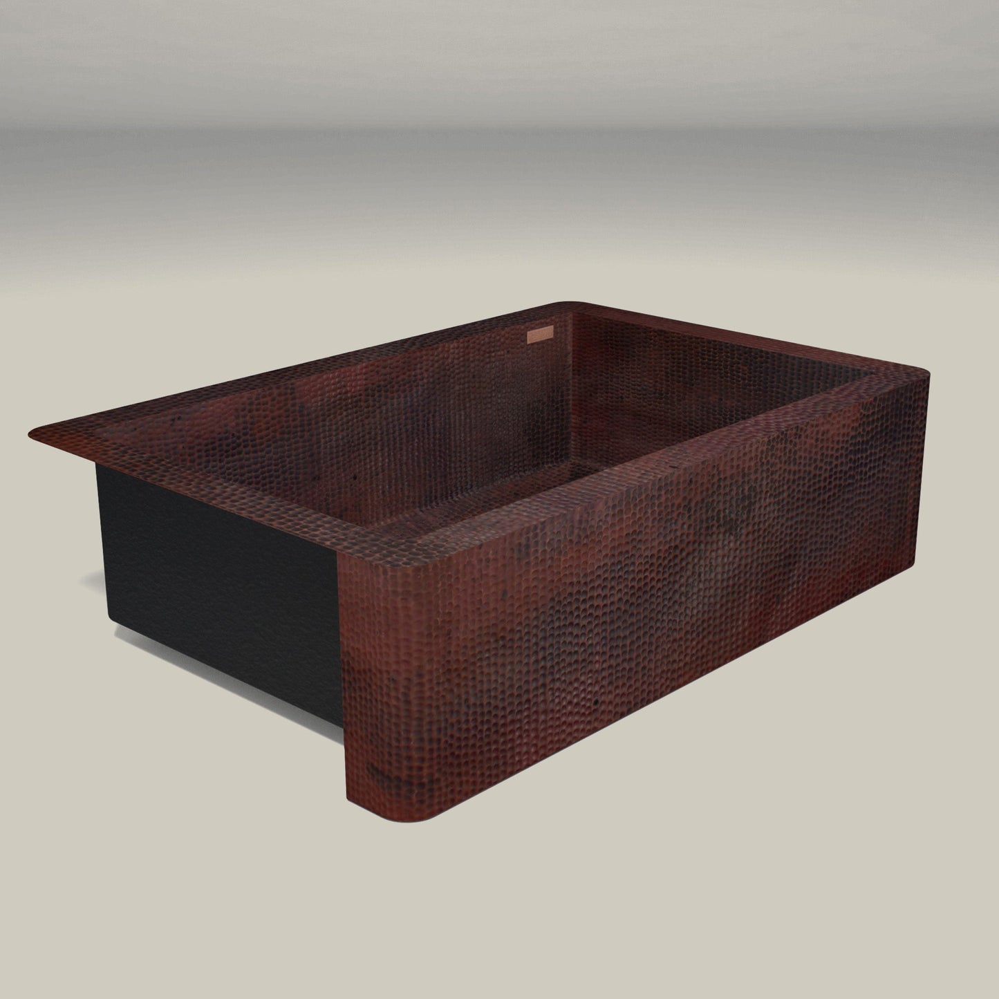 Premium Tarja De Cocina Farmhouse En Cobre Diseño Fernanda