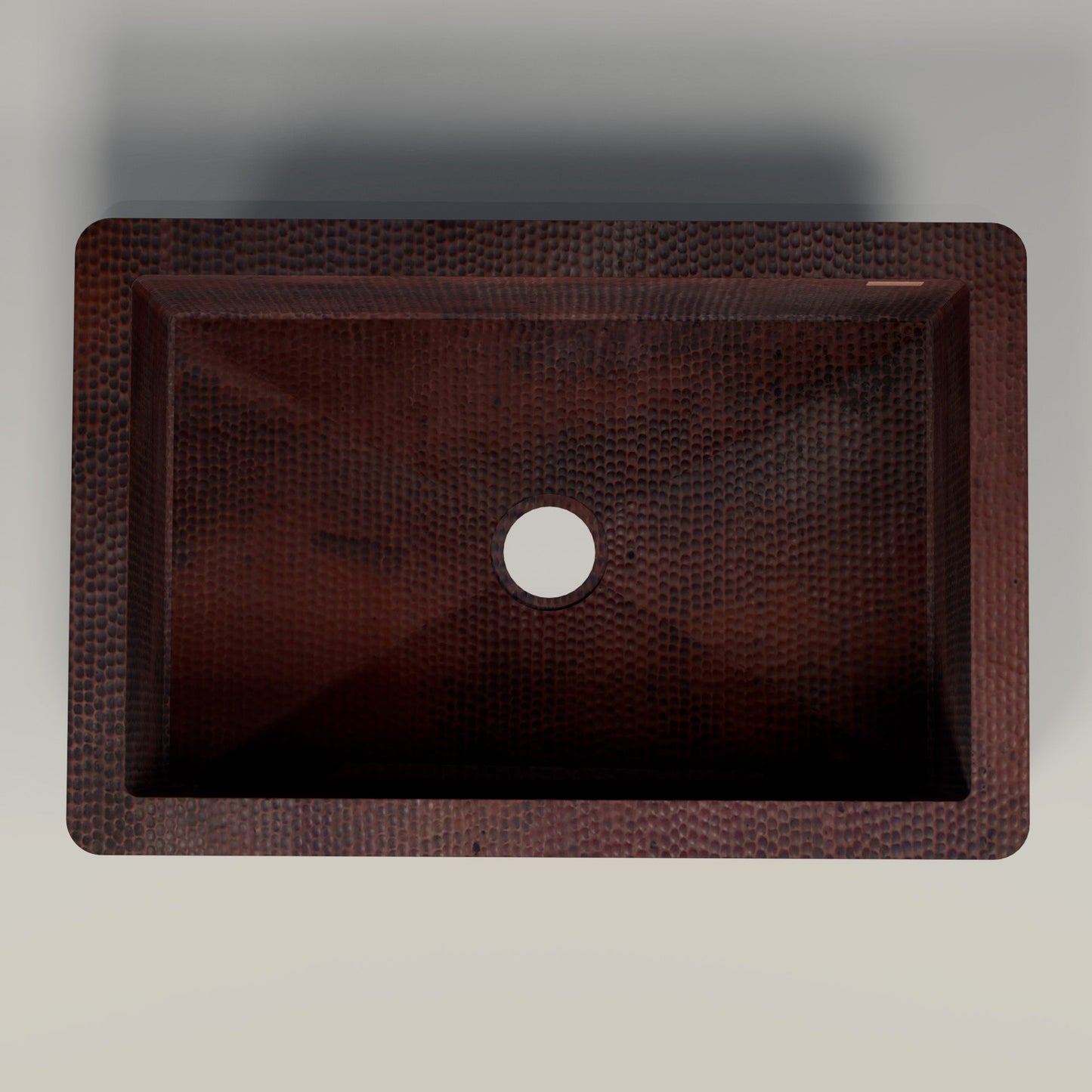 Premium Tarja De Cocina Farmhouse En Cobre Diseño Fernanda