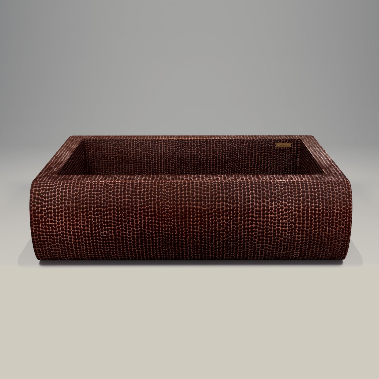 Premium Tarja de Cocina Farmhouse en Cobre Diseño Boston