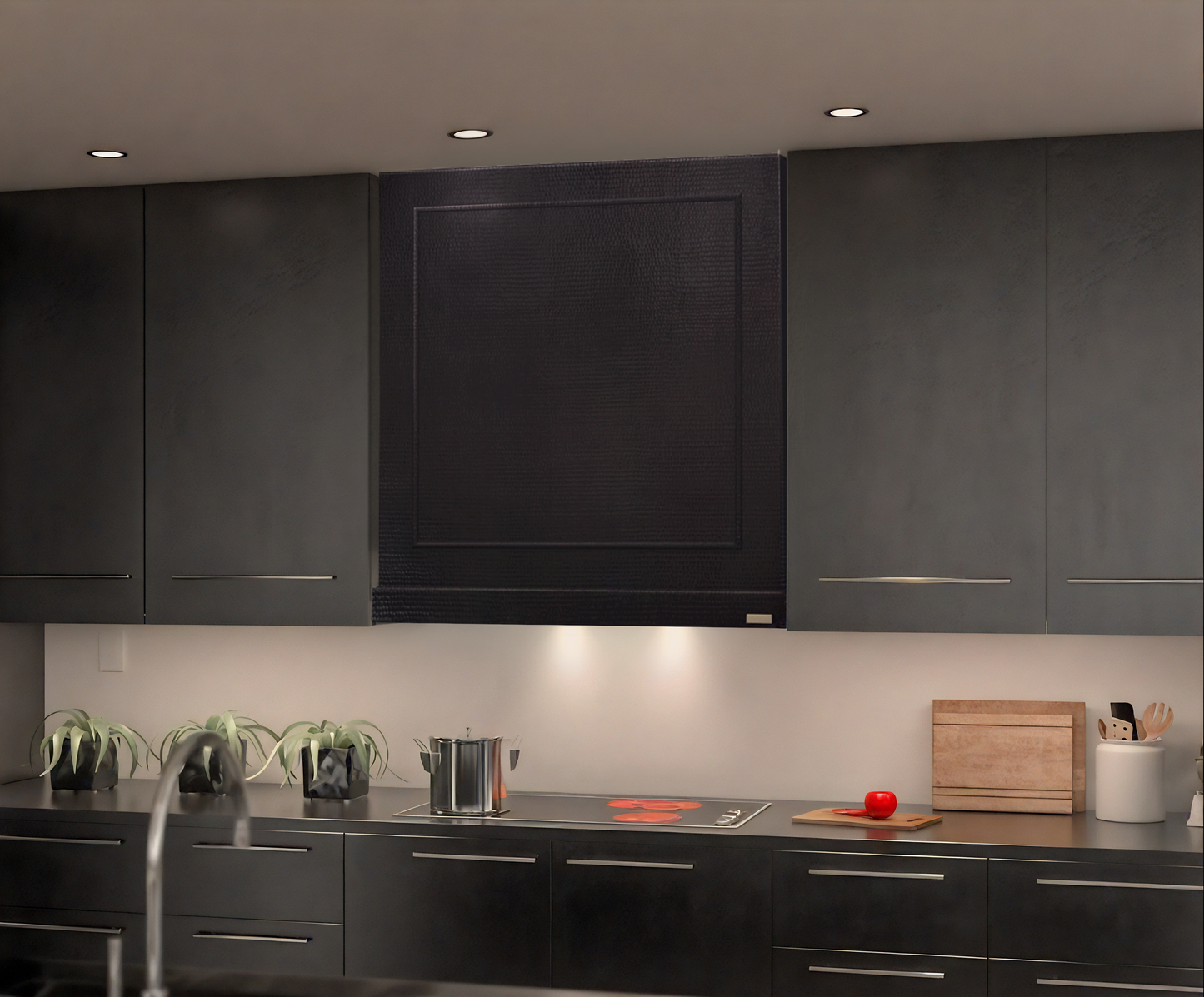 Premium Campana De Cocina Para Muro En Cobre Diseño Mitla