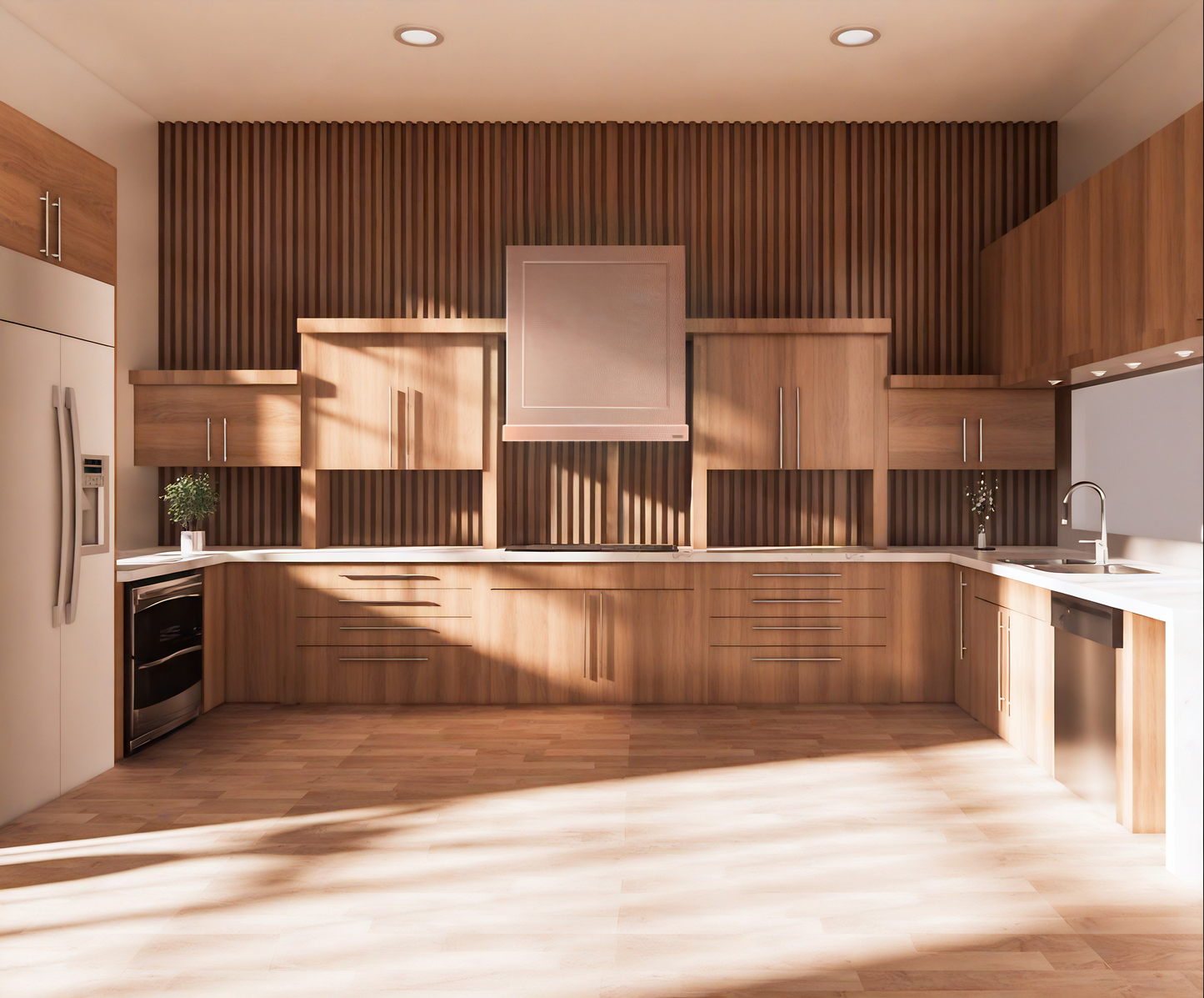 Premium Campana De Cocina Para Muro En Cobre Diseño Mitla