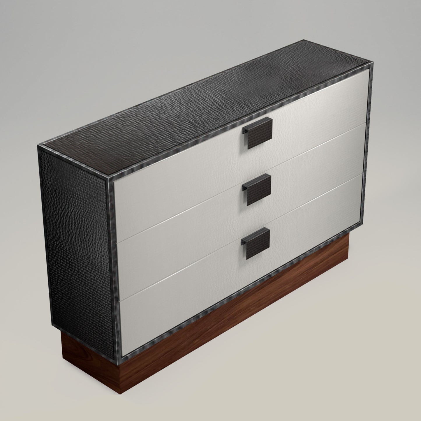 Premium Mesa Consola En Cobre Diseño Xantolo