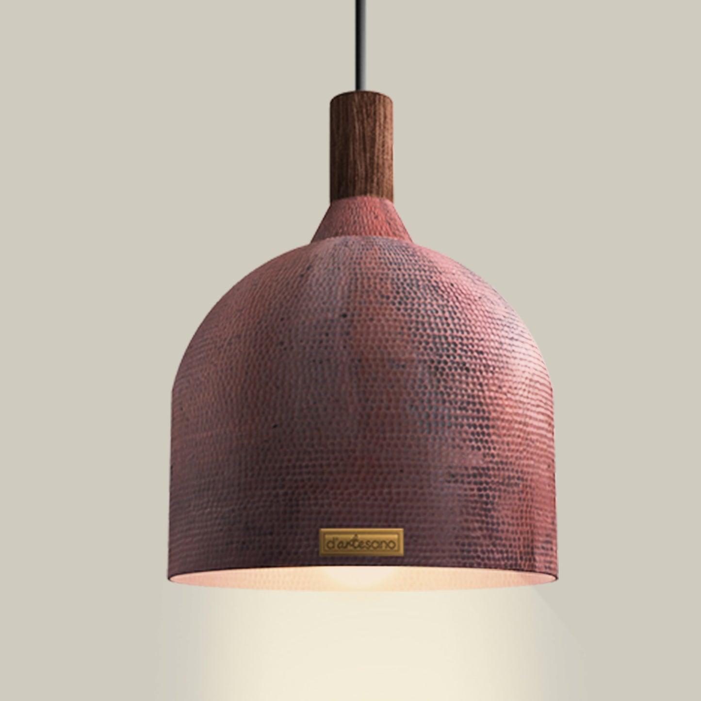 Premium Lámpara en Cobre Diseño Campana