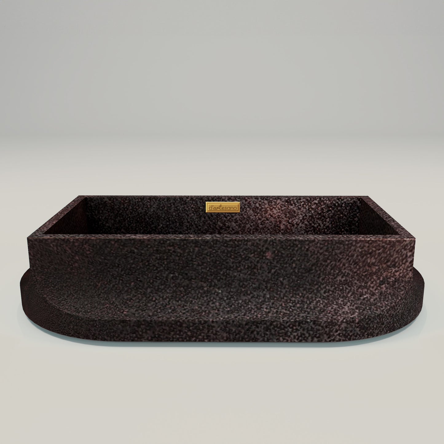 Premium Lavabo Volcano Vessel En Cobre Diseño Tulum