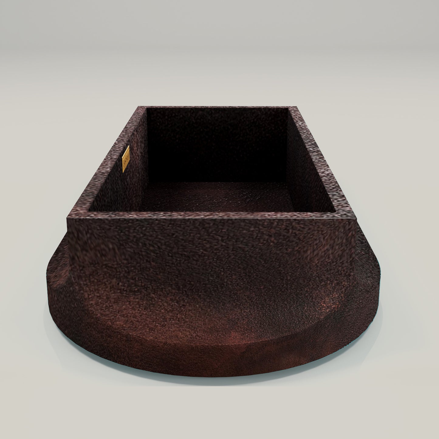 Premium Lavabo Volcano Vessel En Cobre Diseño Tulum