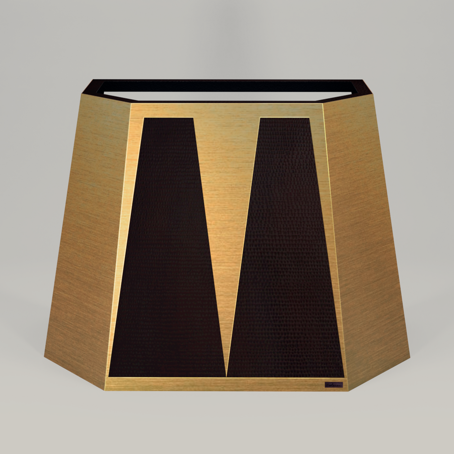 Premium Campana De Cocina Para Muro En Laton-Cobre Diseño Aztek