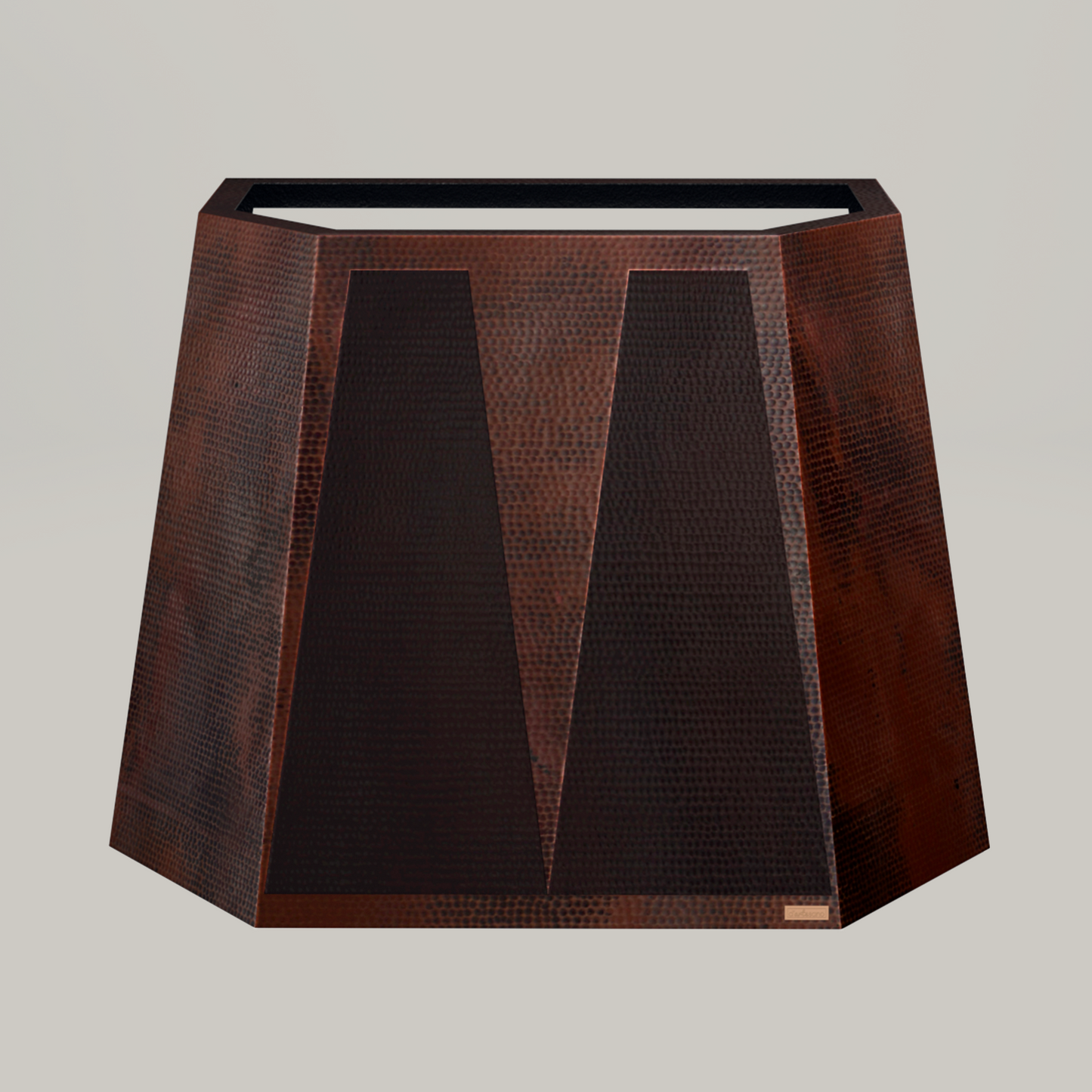 Premium Campana De Cocina Para Muro En Cobre Diseño Aztek