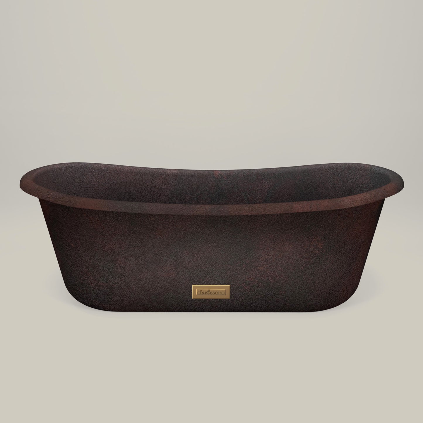 Premium Tina De Baño Volcano En Cobre Diseño Provenza