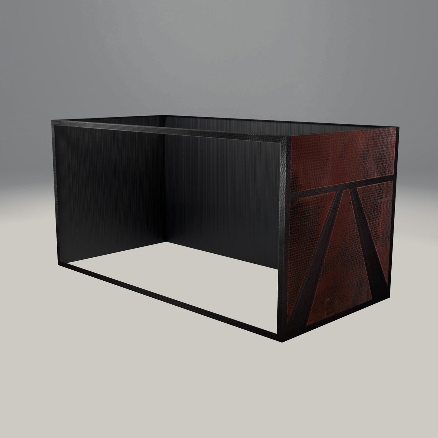 Premium Campana De Cocina Para Muro En Cobre Diseño Mexiq