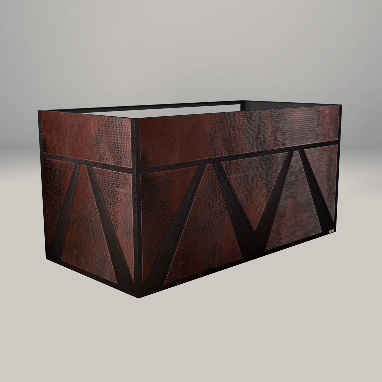 Premium Campana De Cocina Para Muro En Cobre Diseño Mexiq
