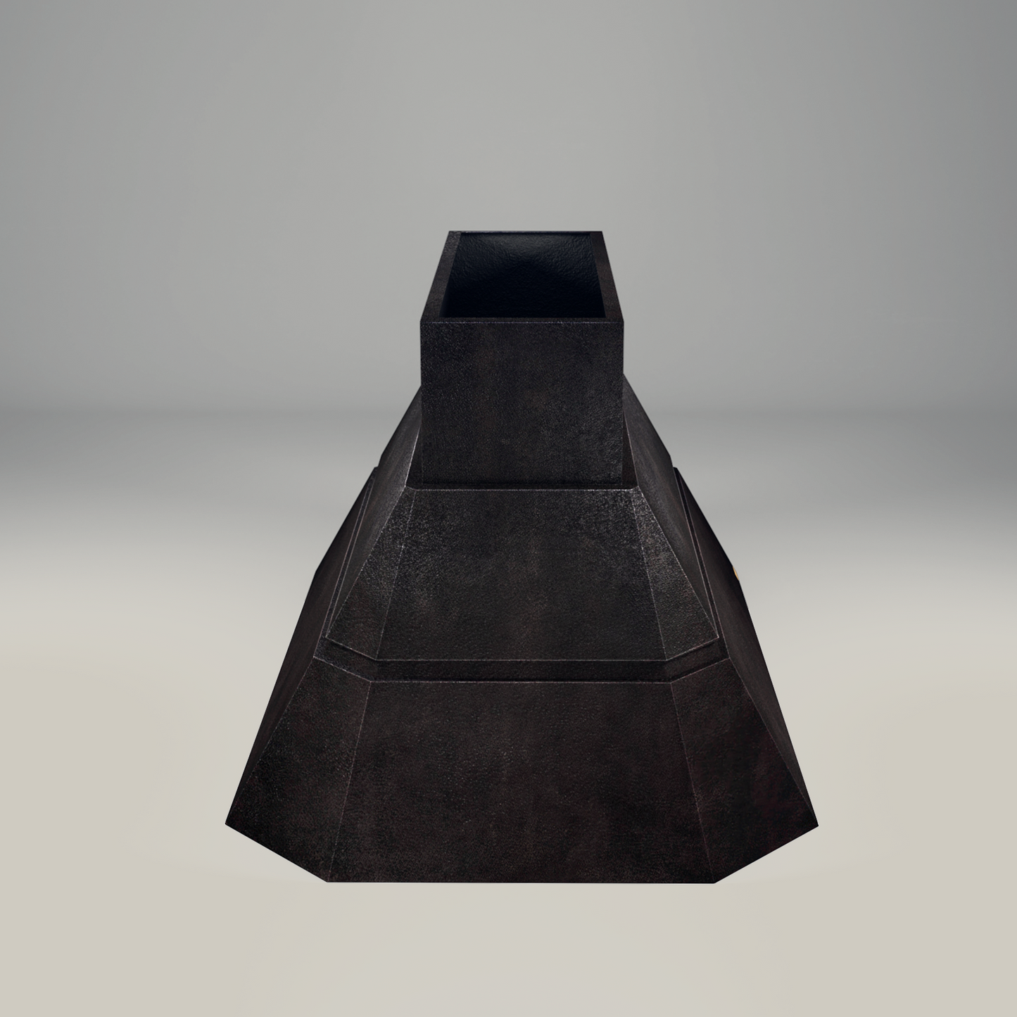Premium Campana De Cocina Volcano Para Isla En Cobre Diseño Teotihuacan
