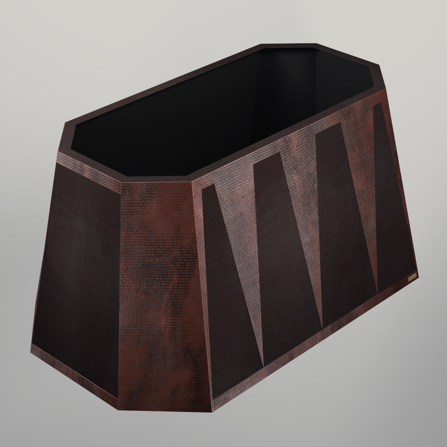 Premium Campana De Cocina Para Isla En Cobre Diseño Aztek
