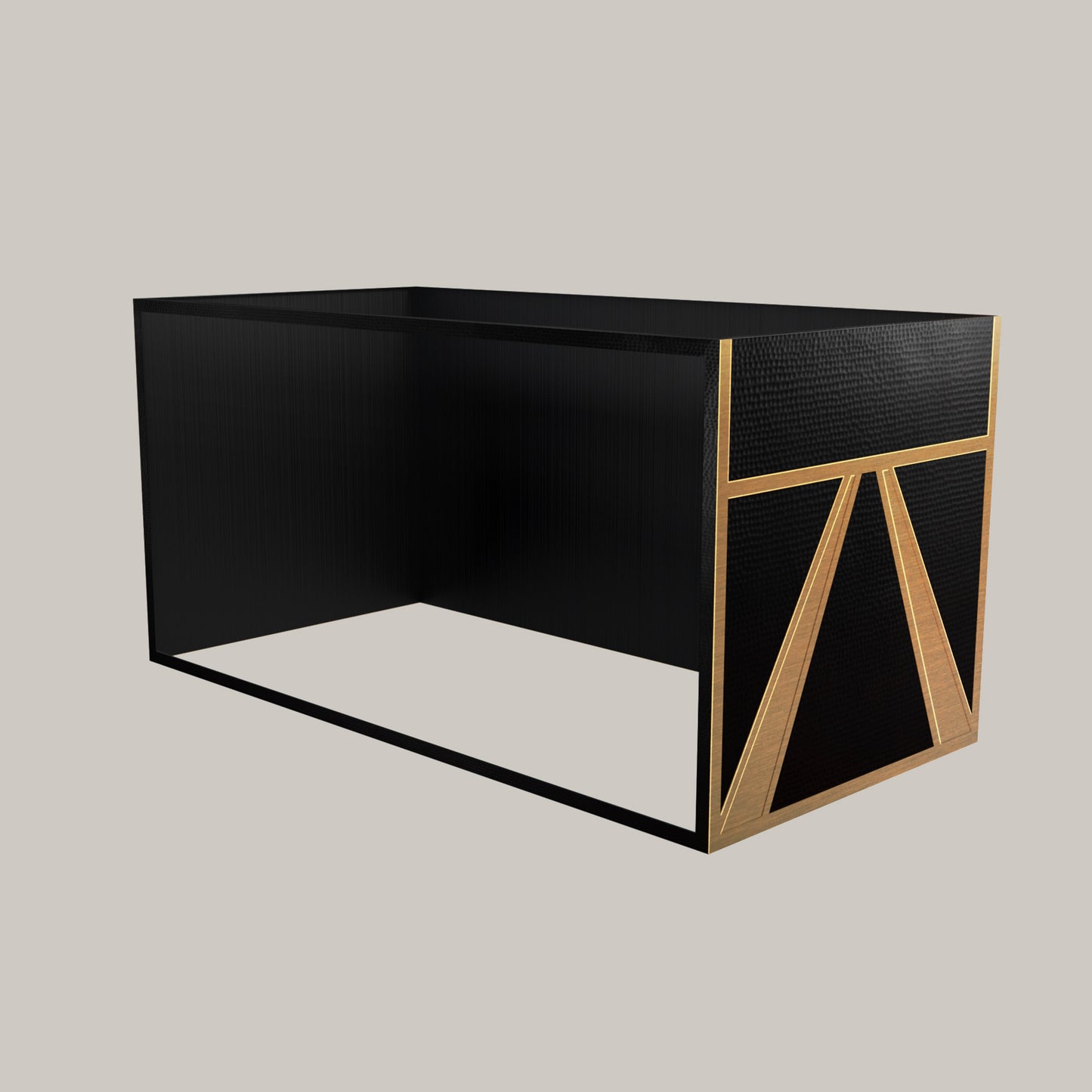 Premium Campana De Cocina Para Muro En Laton-Cobre Diseño Mexiq