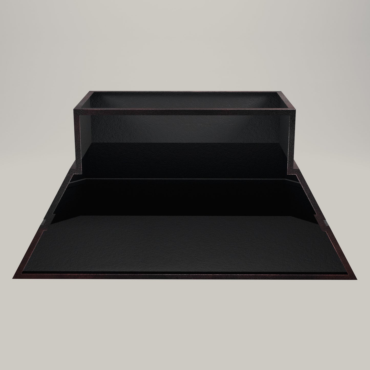 Premium Campana De Cocina Volcano Para Muro En Cobre Diseño Teotihuacan