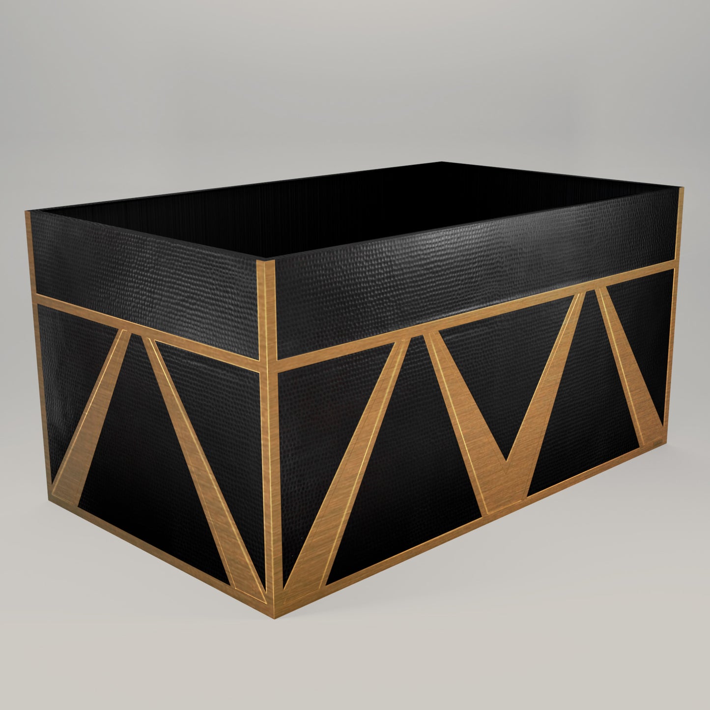 Premium Campana De Cocina Para Isla En Cobre-laton Diseño Mexiq