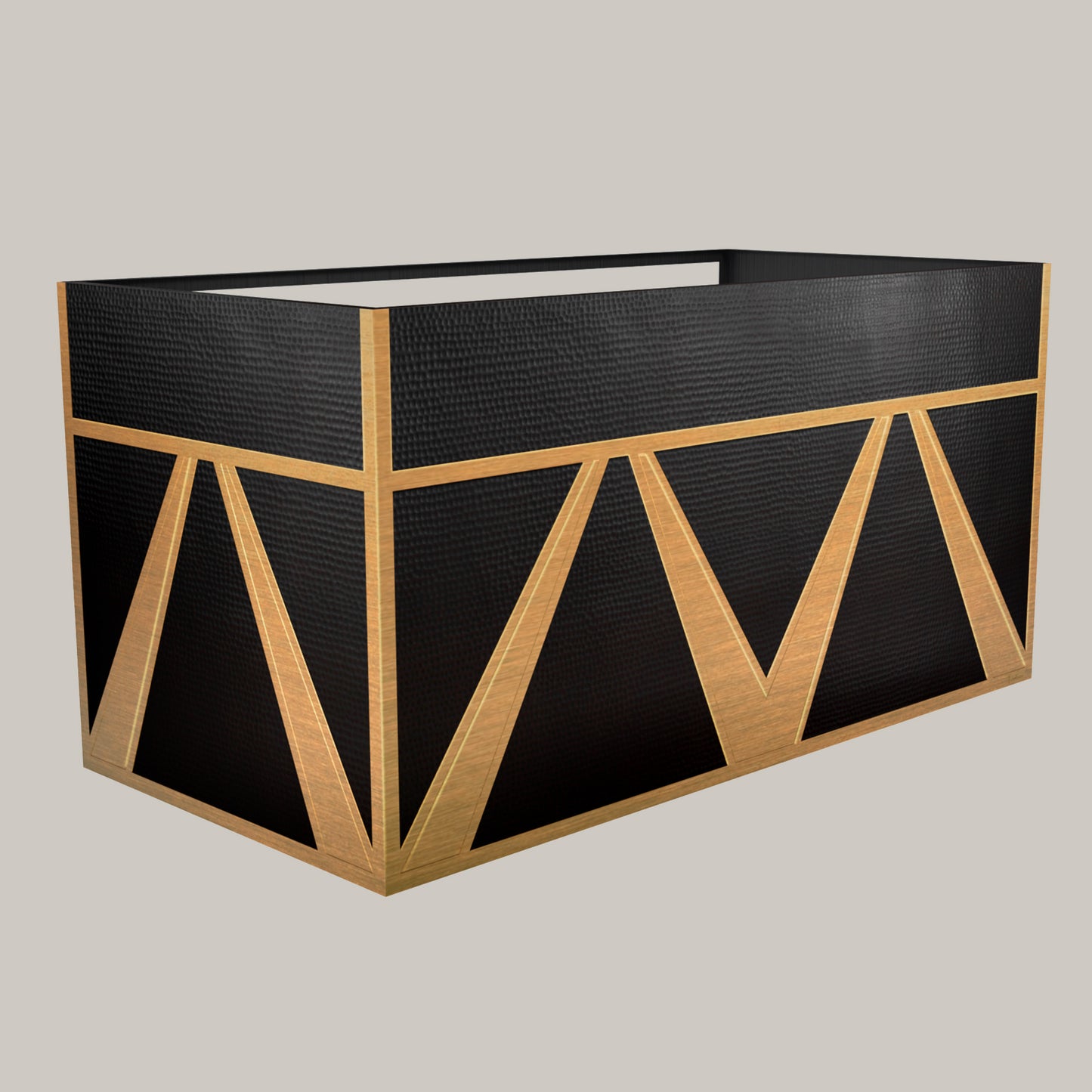 Premium Campana De Cocina Para Muro En Laton-Cobre Diseño Mexiq