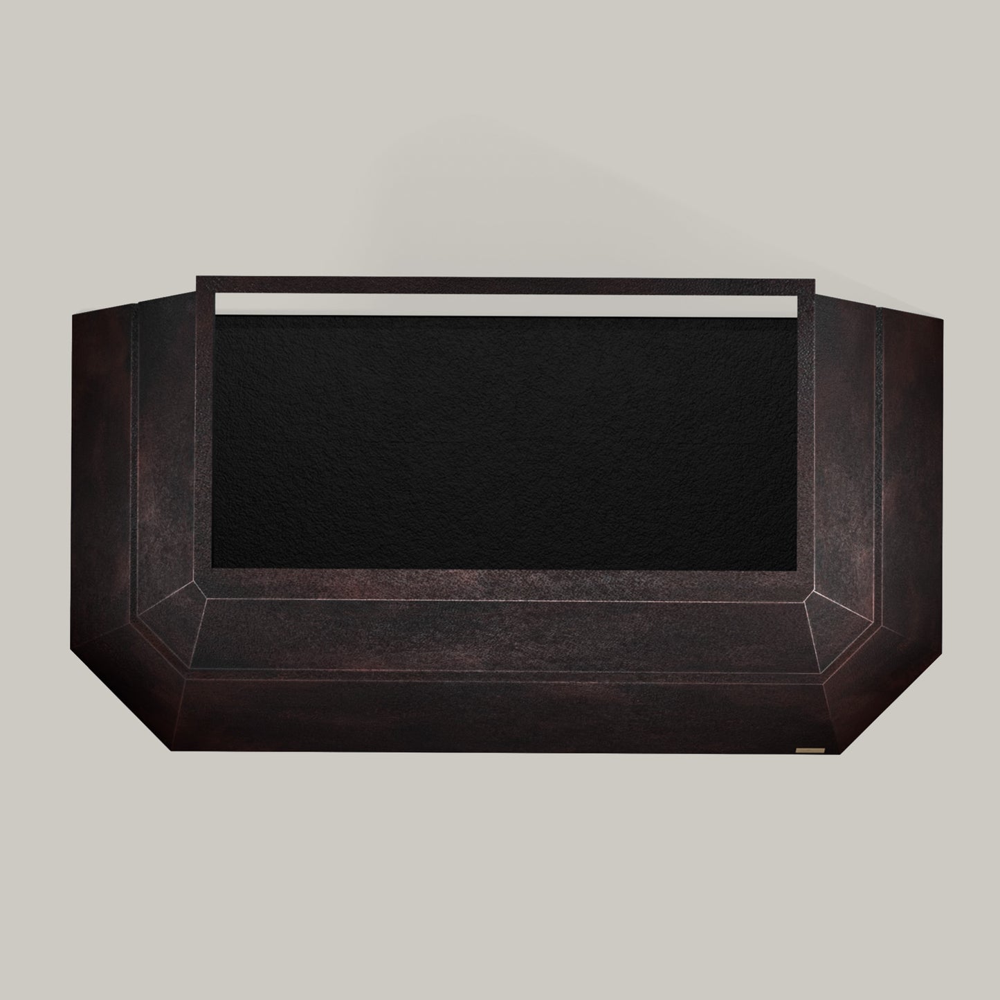 Premium Campana De Cocina Volcano Para Muro En Cobre Diseño Teotihuacan