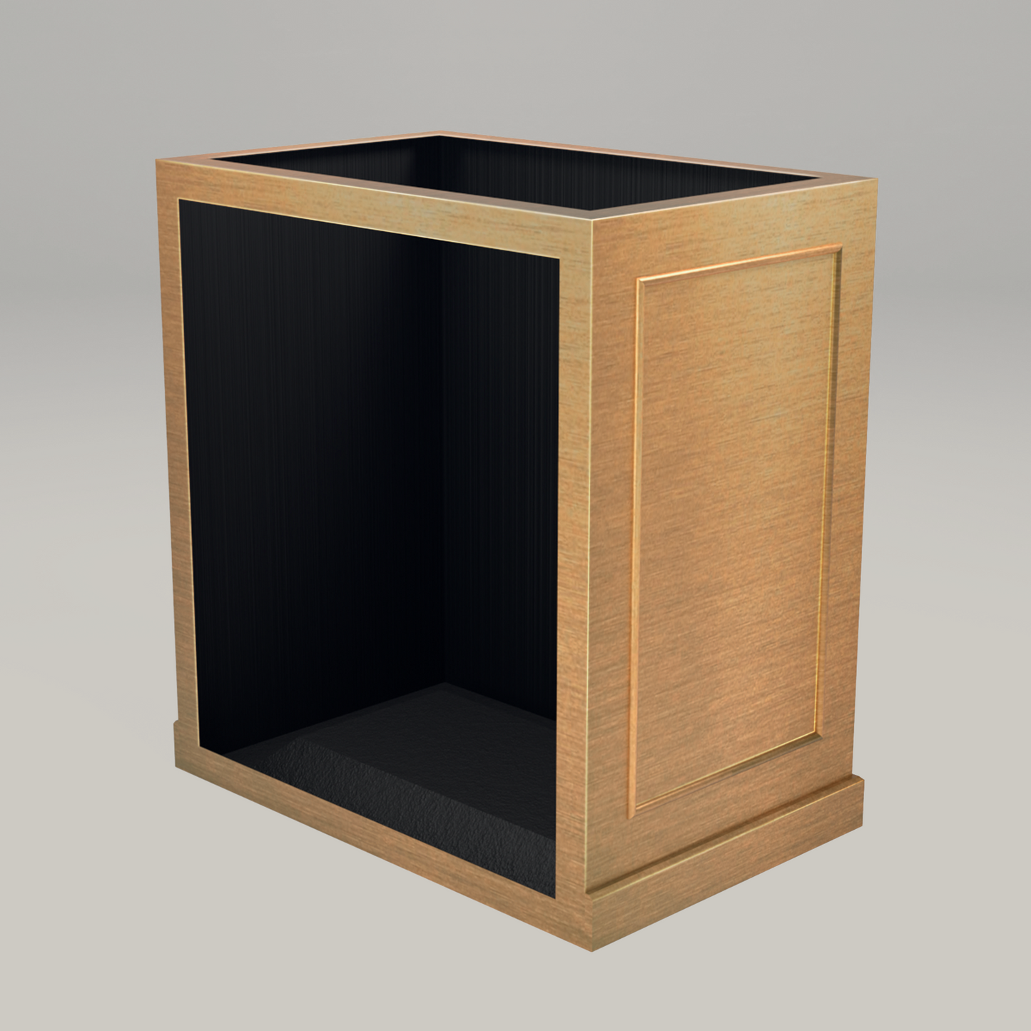 Premium campana de cocina muro en latón diseño Mitla