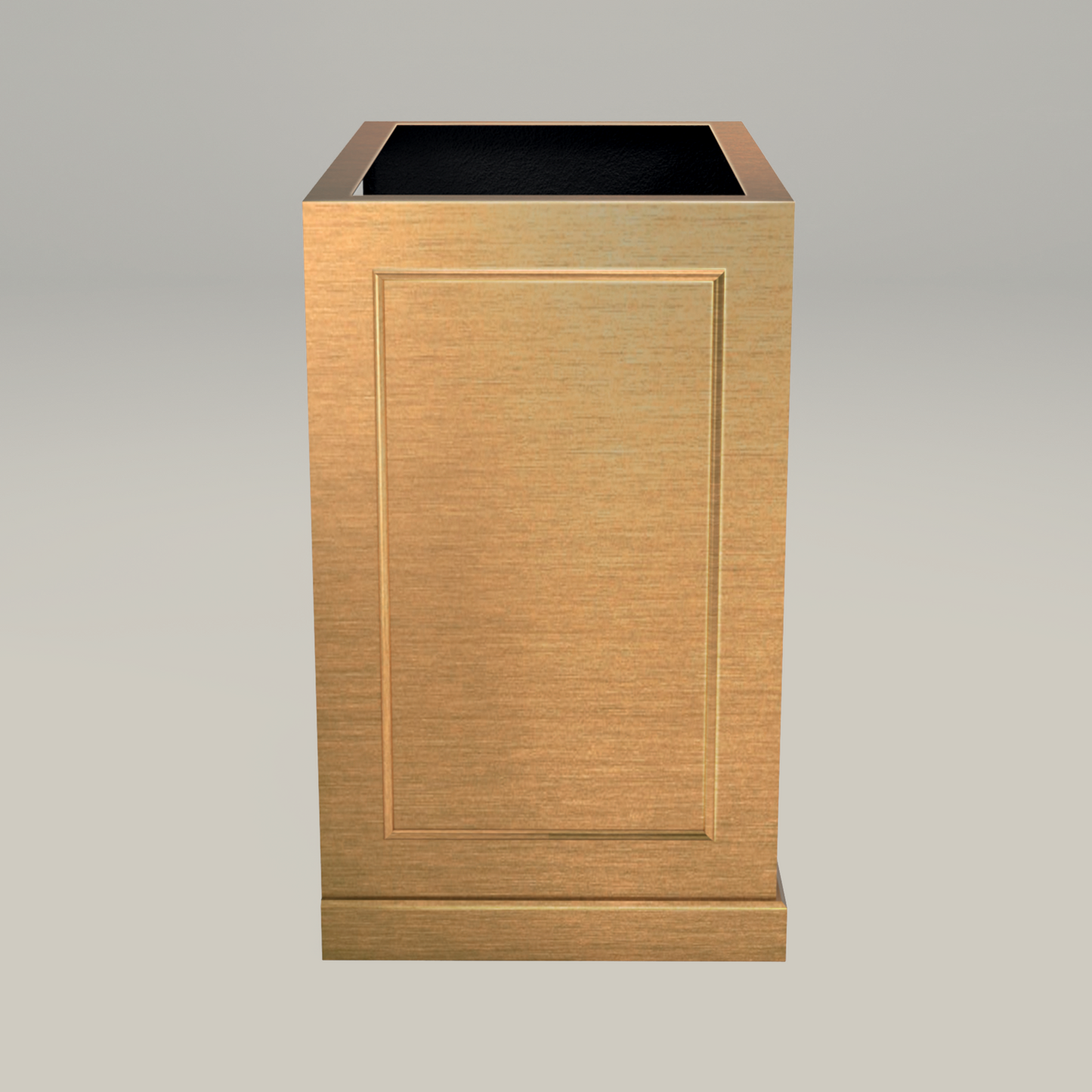 Premium campana de cocina muro en latón diseño Mitla