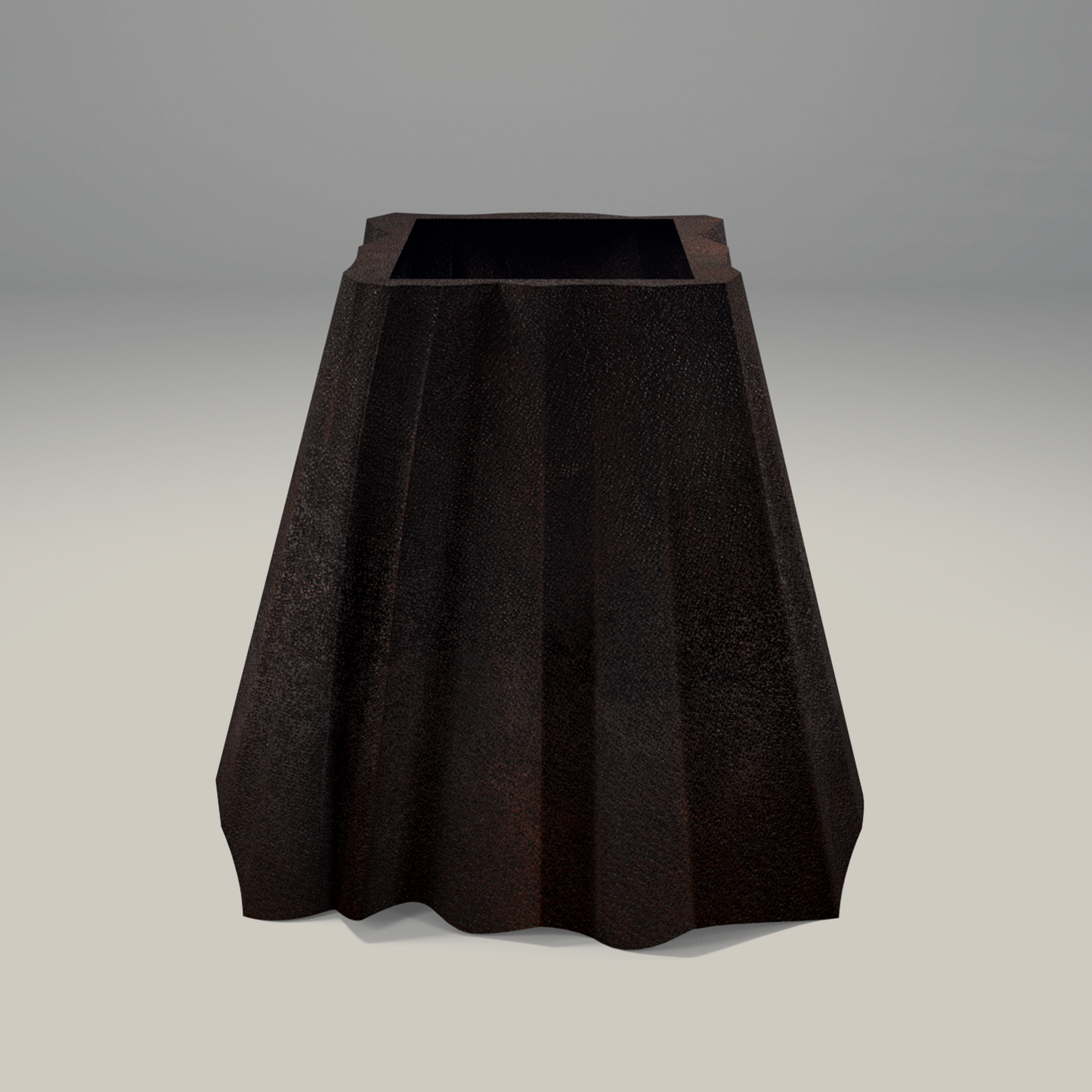 Premium Campana De Cocina Volcano Para Isla En Cobre Diseño Sierra