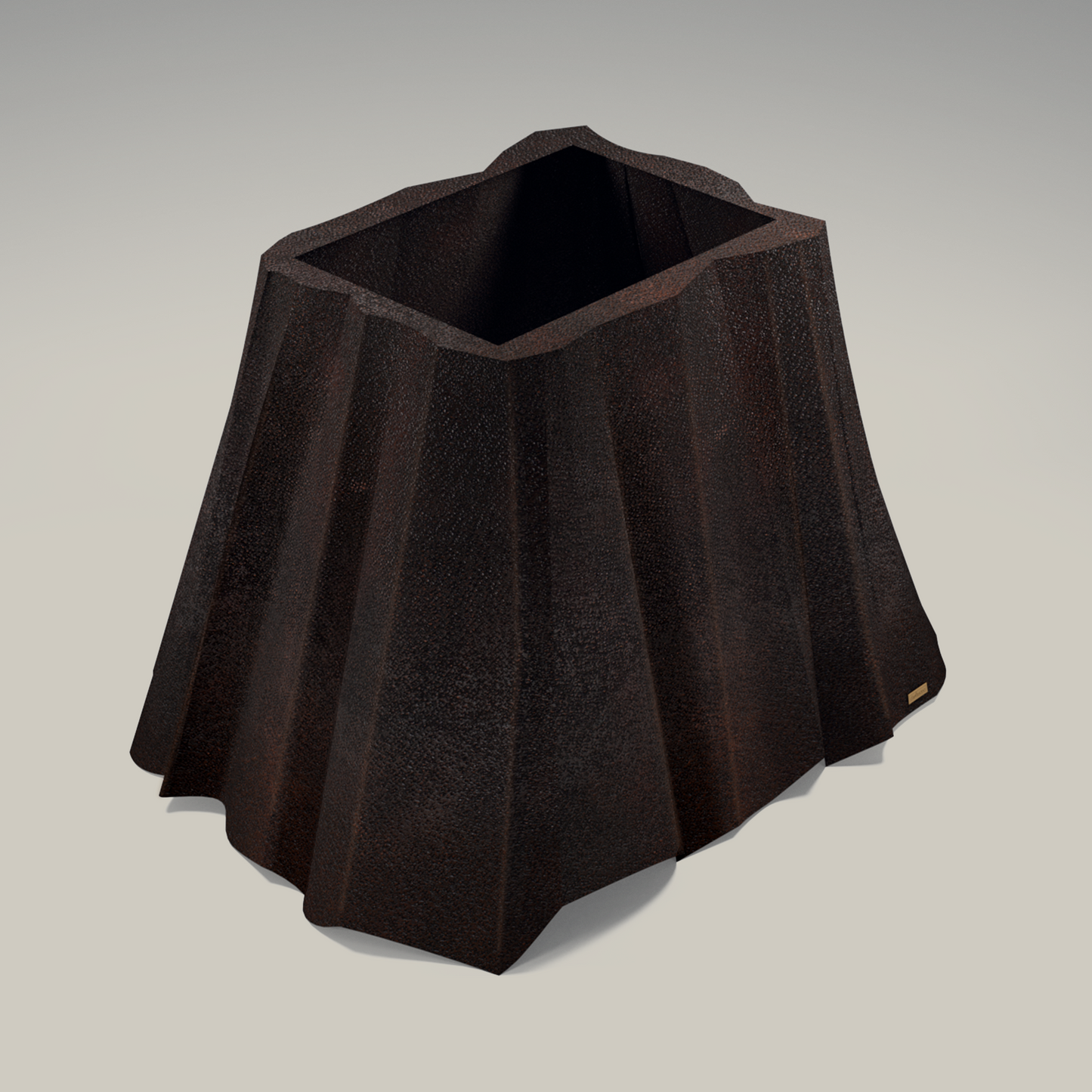 Premium Campana De Cocina Volcano Para Isla En Cobre Diseño Sierra