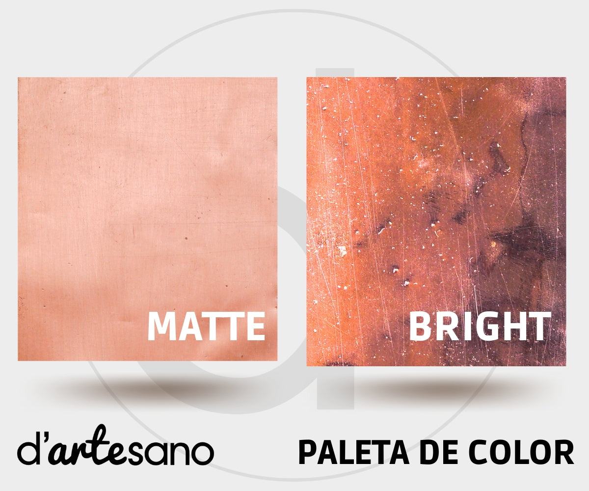 Brazalete para Caballero en Cobre Liso