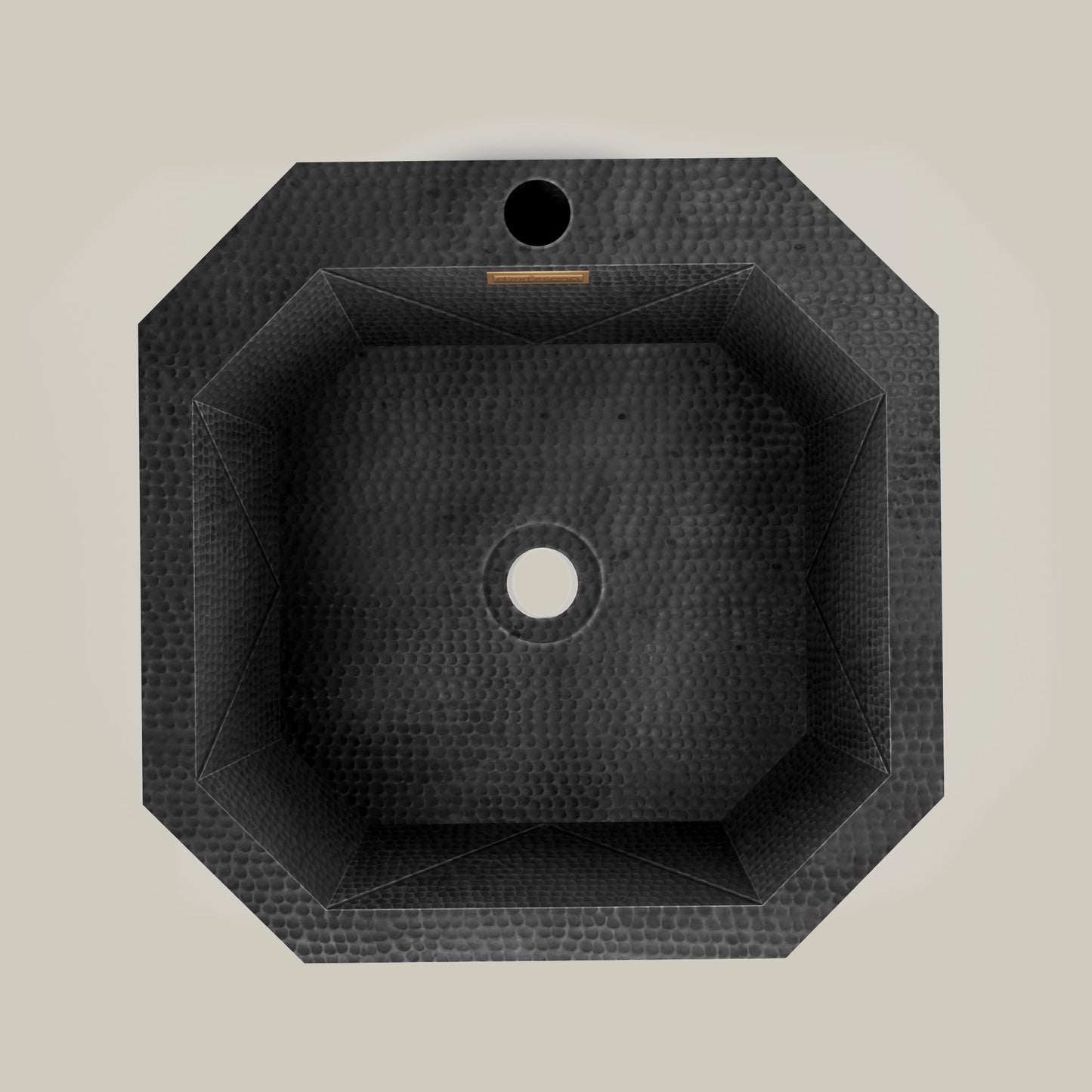 Premium Lavabo Vessel En Cobre Diseño Origami