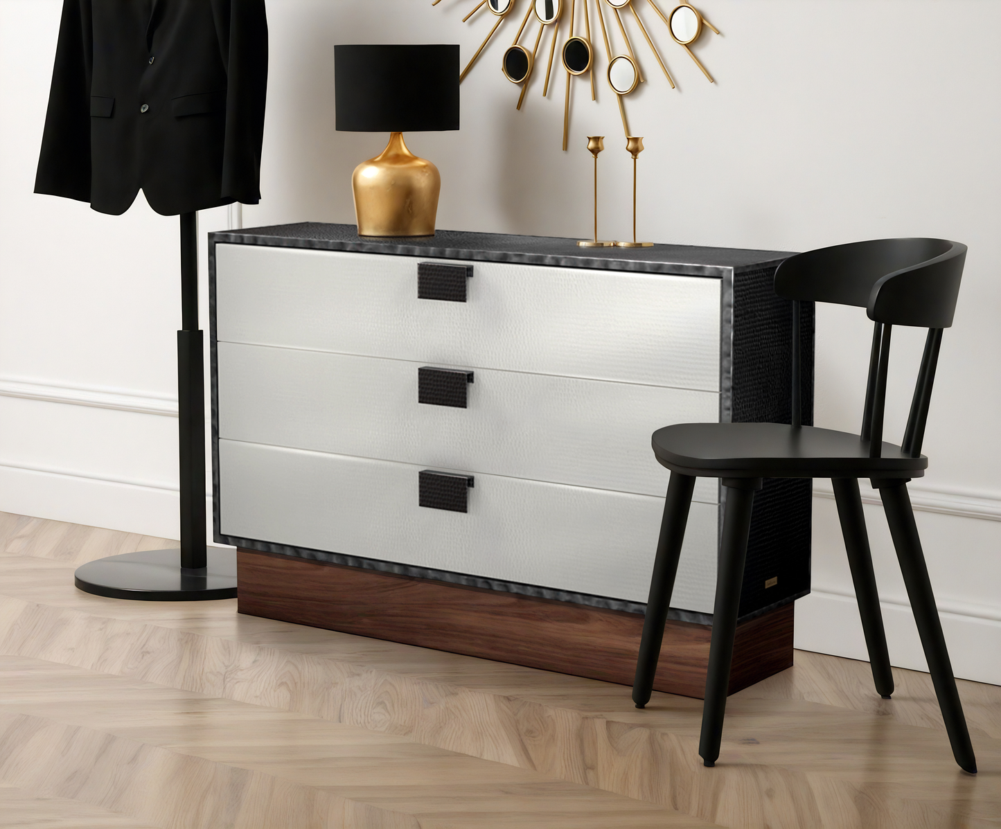 Premium Mesa Consola En Cobre Diseño Xantolo