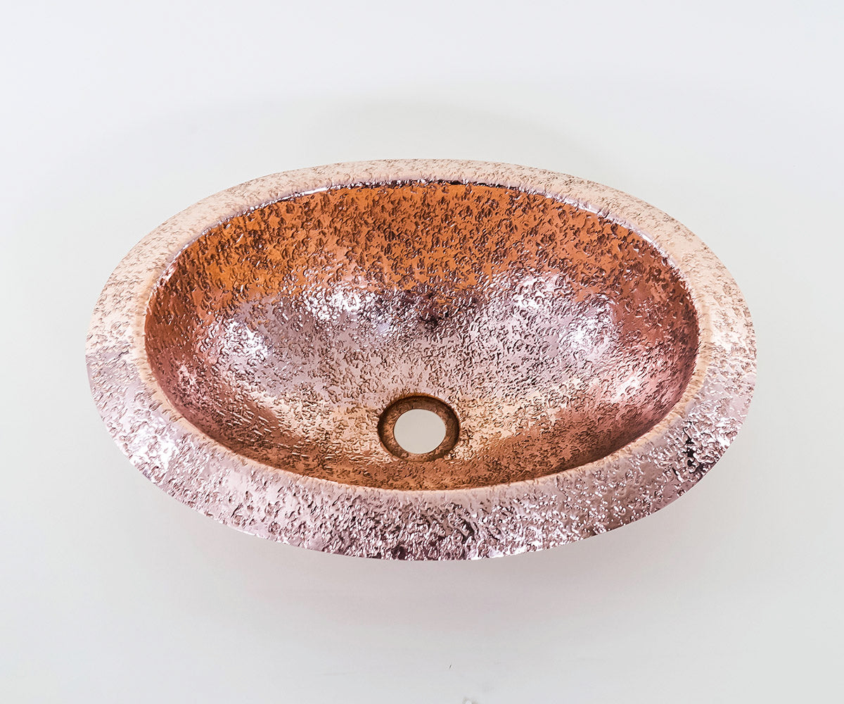 Premium Lavabo Volcano Especial en Cobre Diseño Duna