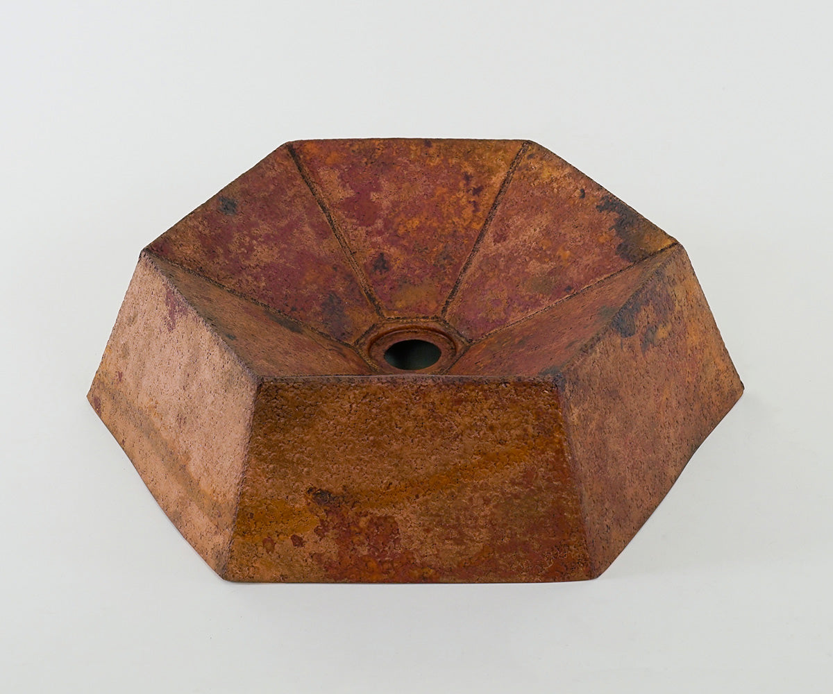 Premium Lavabo Volcano Vessel en Cobre Diseño Fuji