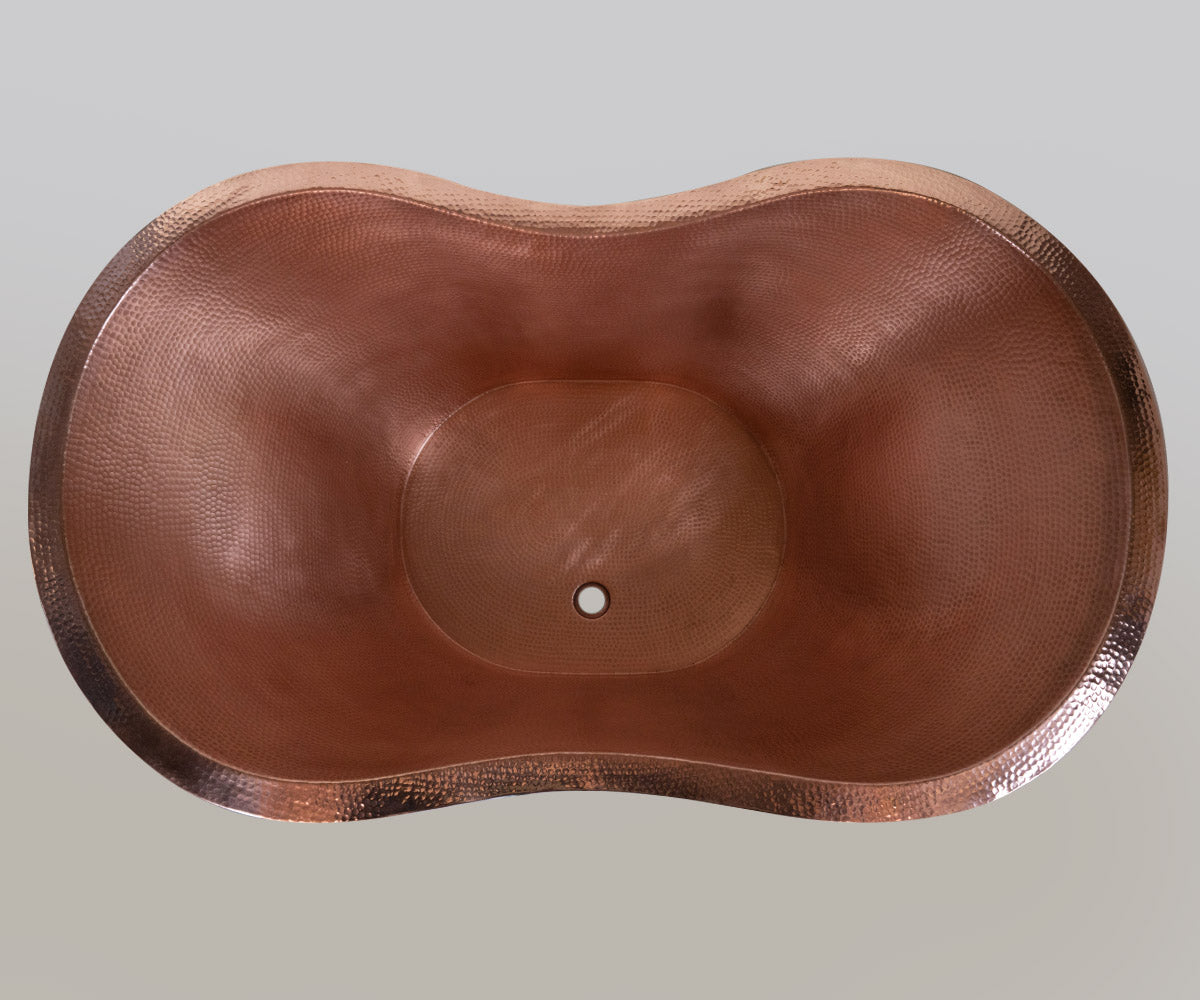 Premium Tina de Baño en Cobre Diseño Mérida