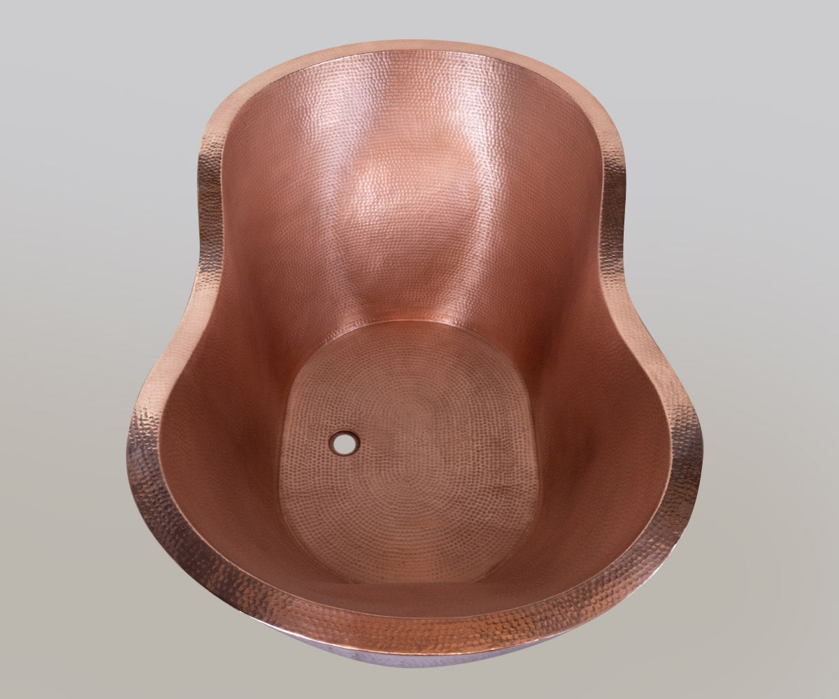 Premium Tina de Baño en Cobre Diseño Mérida