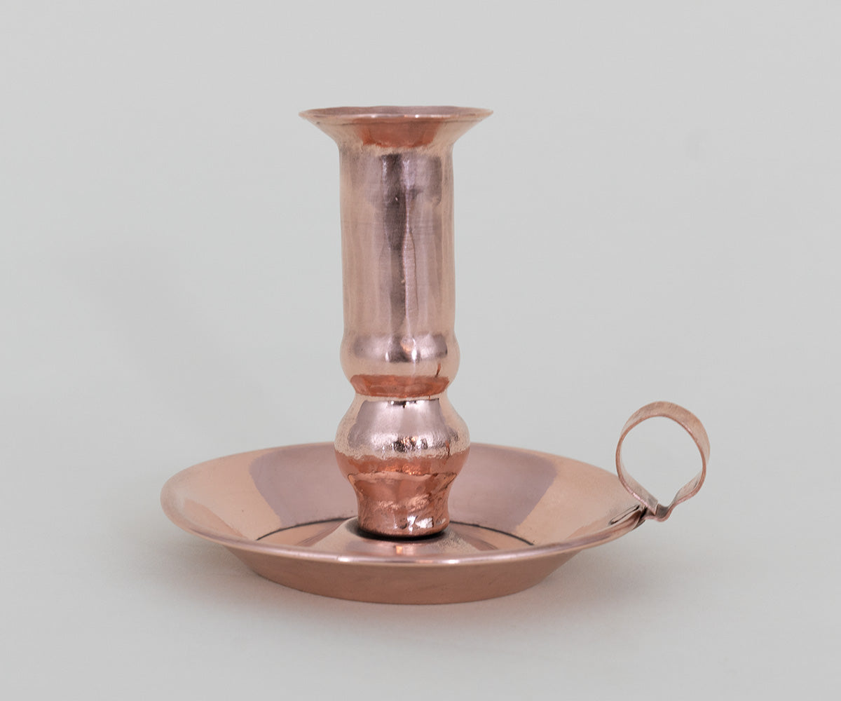 Premium Portavela en Cobre Diseño Antique (Set)