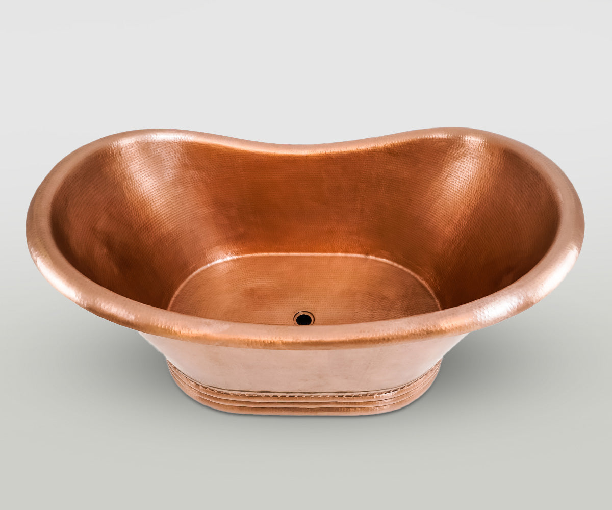 Premium Tina de Baño en Cobre Tradicional