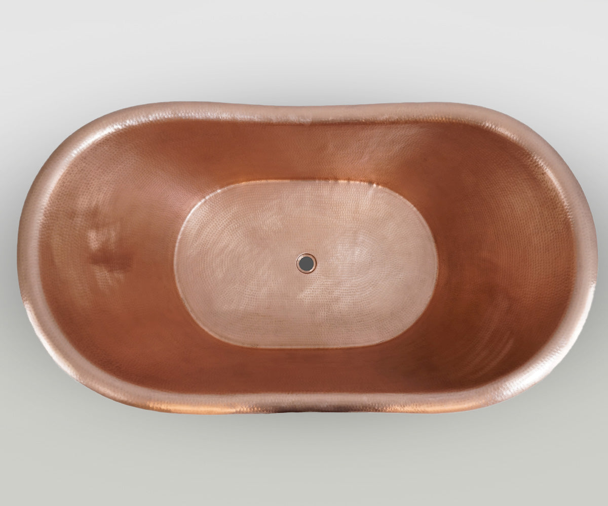 Premium Tina de Baño en Cobre Tradicional