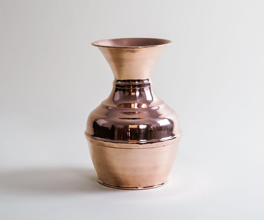 Premium Jarrón Provenzal en Cobre Liso
