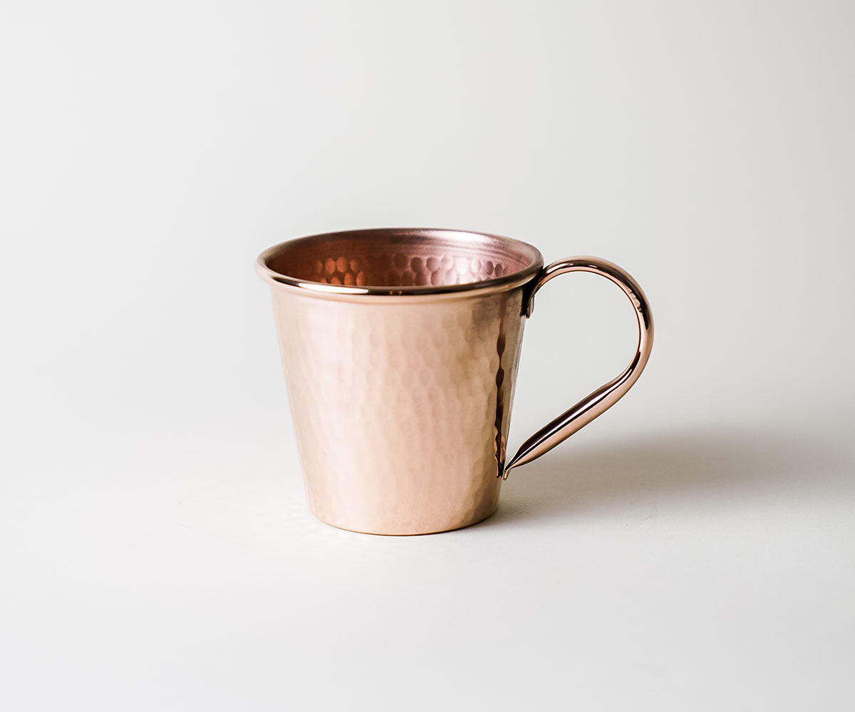 Juego de Tazas Cónicas en Cobre