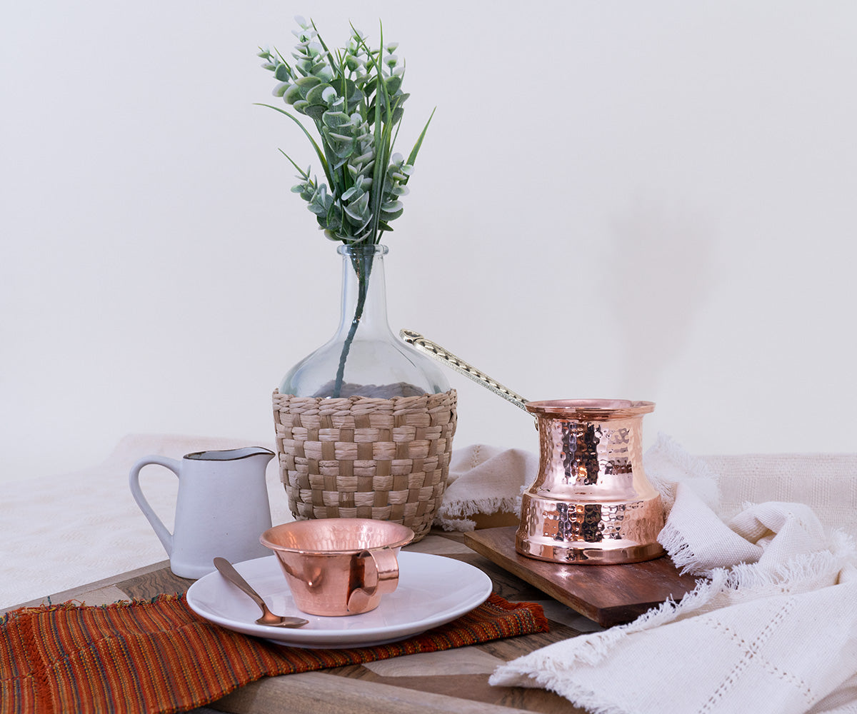 Cafetera turca en Cobre