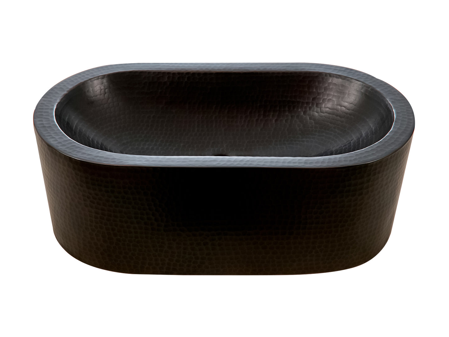 Premium Lavabo Vessel en Cobre Diseño Cápsula