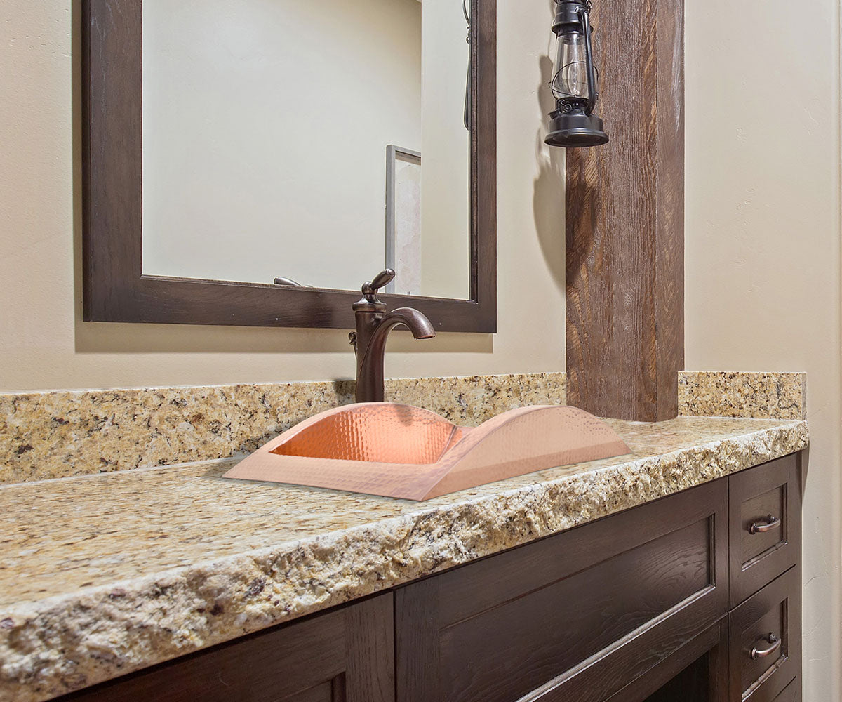 Premium Lavabo Especial en Cobre Diseño Eclipse