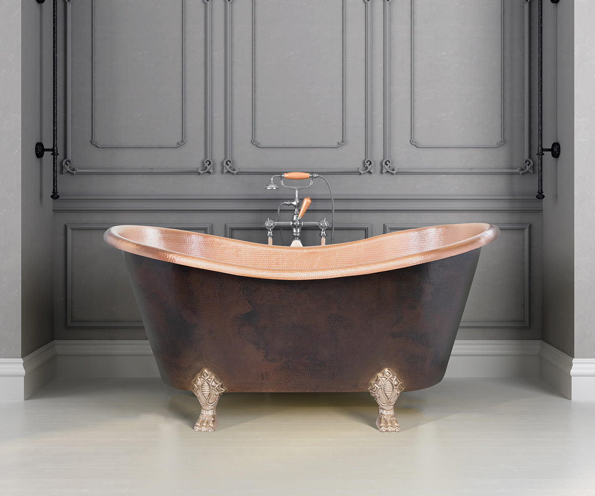Premium Tina de Baño en Cobre Diseño Antique