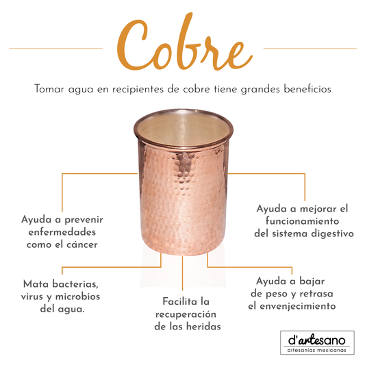 Cobre, aliado del cuerpo